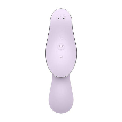 Satisfyer Curvy Trinity 2 Insertable Air Pulse Vibrator - Violet