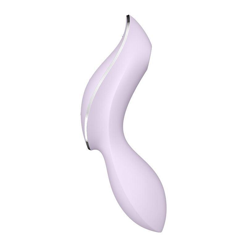 Satisfyer Curvy Trinity 2 Insertable Air Pulse Vibrator - Violet