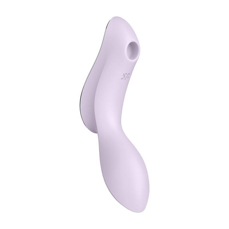 Satisfyer Curvy Trinity 2 Insertable Air Pulse Vibrator - Violet