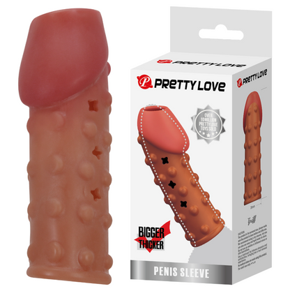 Pretty Love Stretchy Penis Sleeve with Raised Nodules