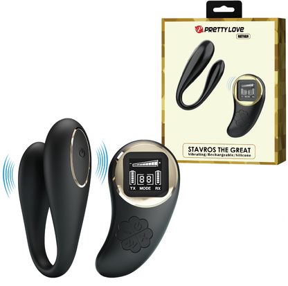 Pretty Love Nathan Wearable Couples Vibrator with Remote Control