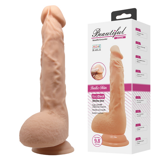 Beautiful Encounter Jason 9.8" Dildo with Balls