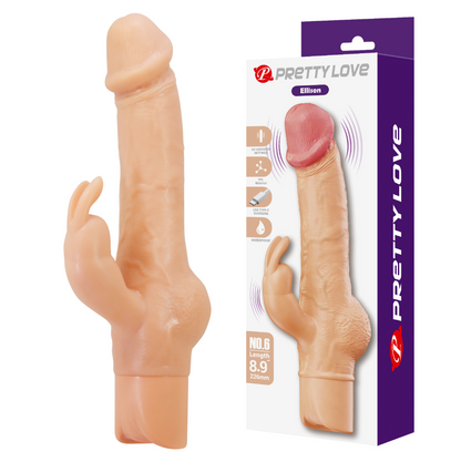 Pretty Love Ellison 8.9" Rechargeable Rabbit Vibrator