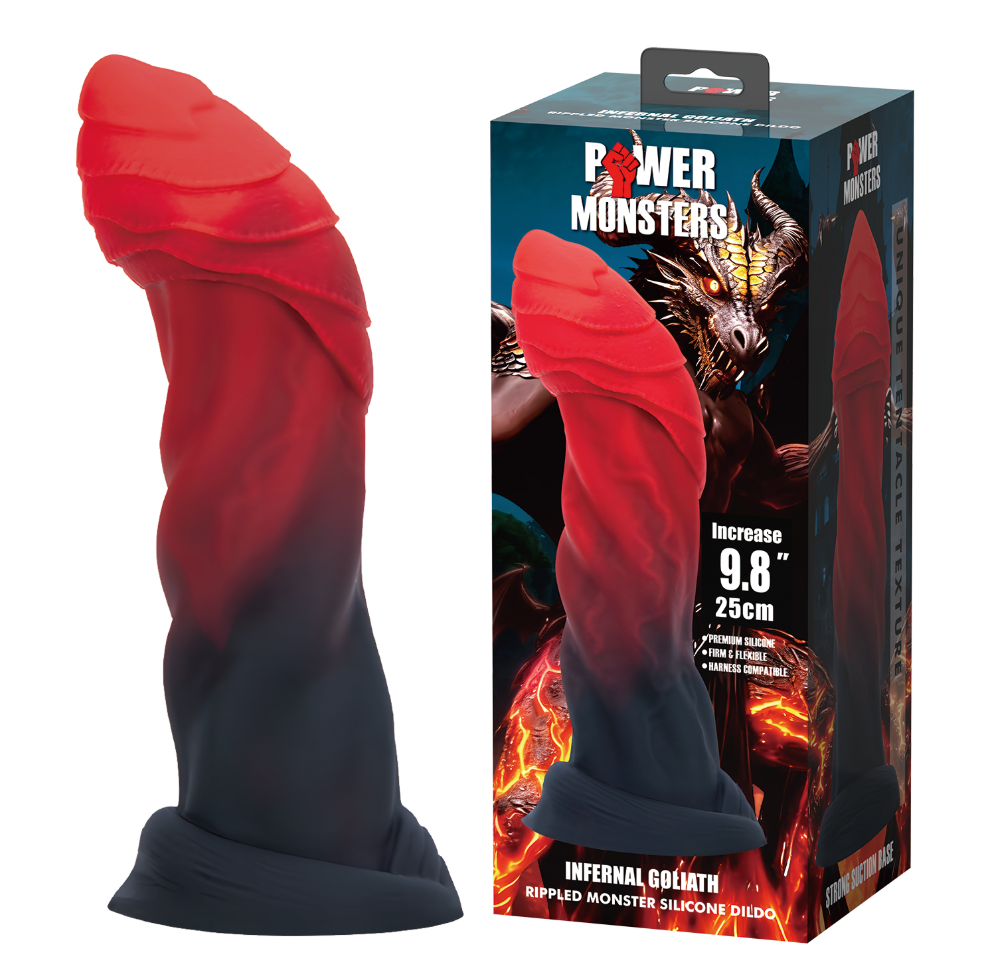 Pretty Love Power Monsters Infernal Goliath 9.8" Monster Dildo