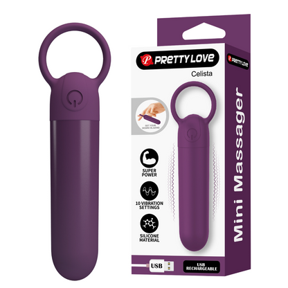 Pretty Love Celista Mini Massager with Handle