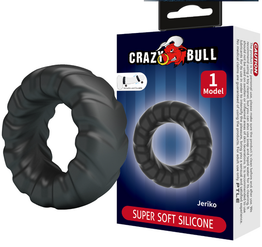 Crazy Bull Jeriko Super Soft Silicone Cock Ring