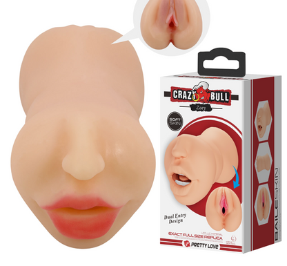 Crazy Bull Zoey Realistic Mouth & Vagina Stoker