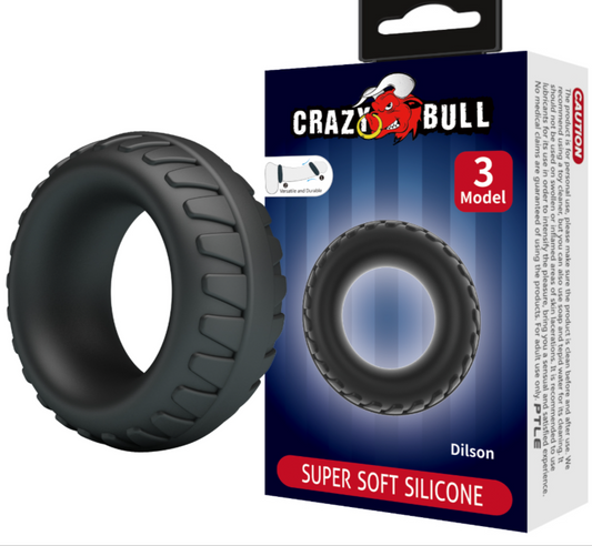 Baile Crazy Bull Dilson Silicone Cock Ring