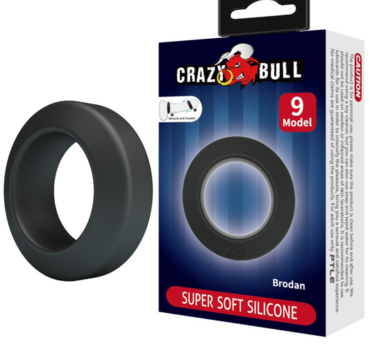 Baile Crazy Bull Brodan Silicone Cock Ring