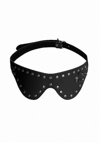 Shots Toys Ouch! Skulls & Bones Skulled, Spiked & Studded Eye Mask