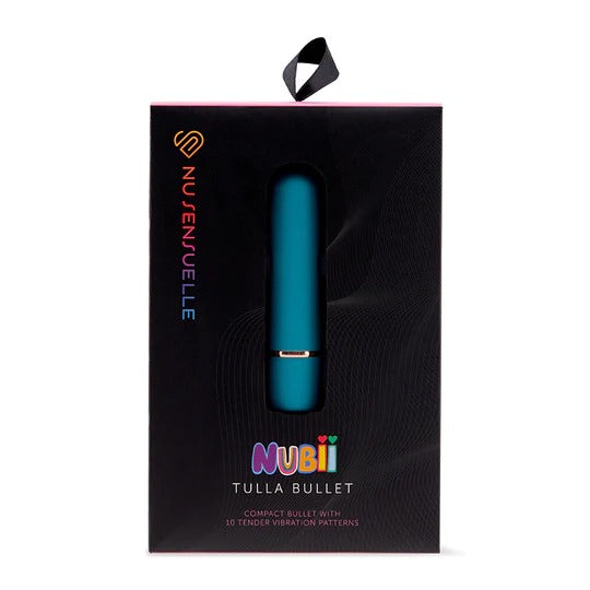 Nu Sensuelle Nubii Tulla Rechargeable Compact Bullet - Blue