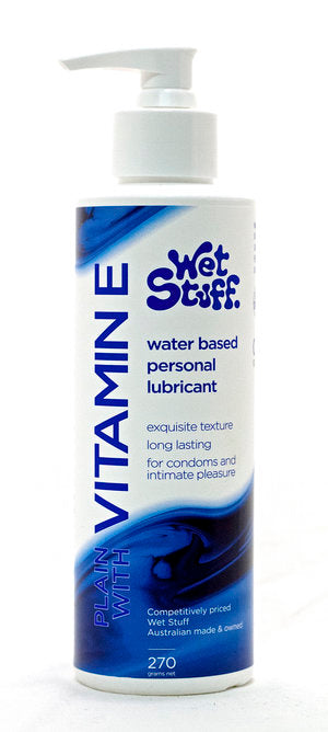 Wet Stuff Waterbased Lube Vitamin E - 270g Pump Pack