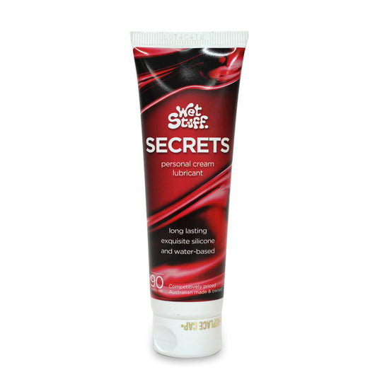 Wet Stuff Secrets Hybrid Cream Lube - 90g Tube