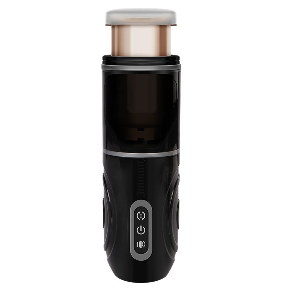 Juicy Lamour Gia Cup Thrusting Rotating Moaning Masturbator with Suction Mount