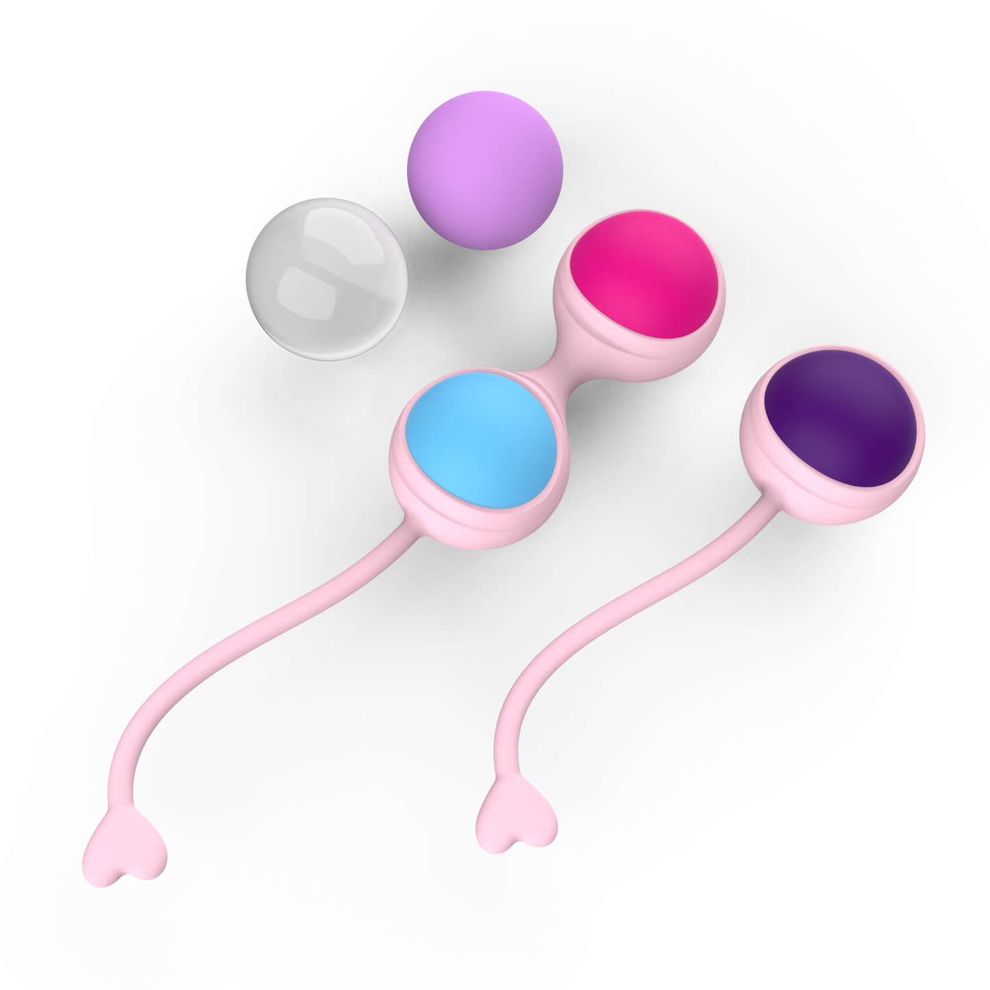 y.Love Lorinda-Fit Interchangeable Weighted Mixed Kegel Ball Training Set