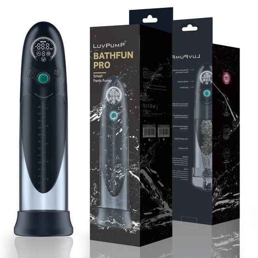 LuvPump BathFun Pro Smart Waterproof Penis Pump