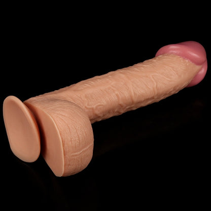 Lovetoy Products 10.5" Legendary King Sized Extra Thick Realistic Dildo - Light