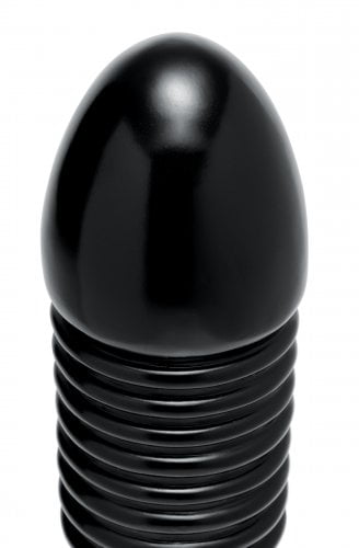 XR Brands Master Series Enormass Ribbed Plug with Suction Base