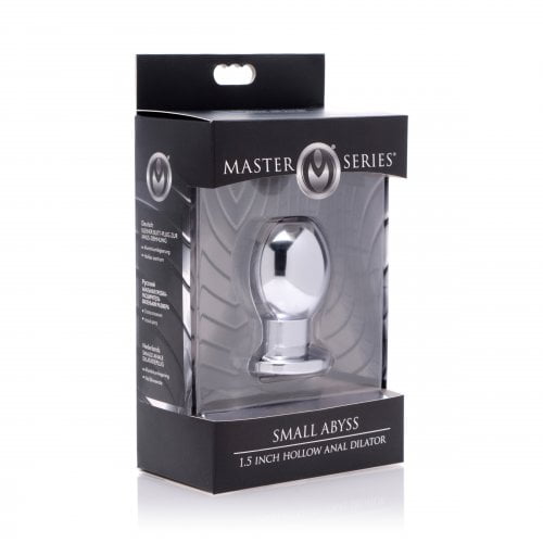 XR Brands Master Series Small Abyss Hollow Anal Dilator Plug