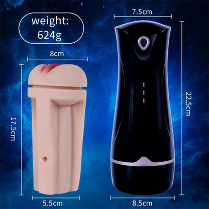 Juicy Lamour Allison Cup Vibrating Realistic Vaginal Masturbator