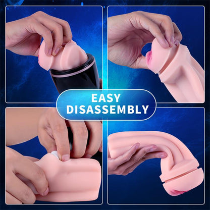 Juicy Lamour Allison Cup Vibrating Realistic Vaginal Masturbator