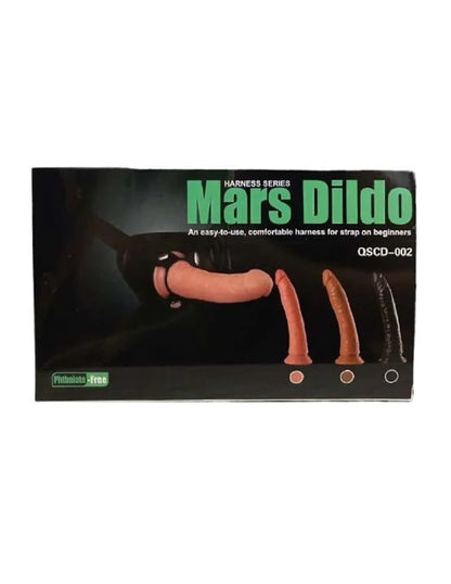 QSCD-002 Harness Series Mars Dildo Strap-On - Light