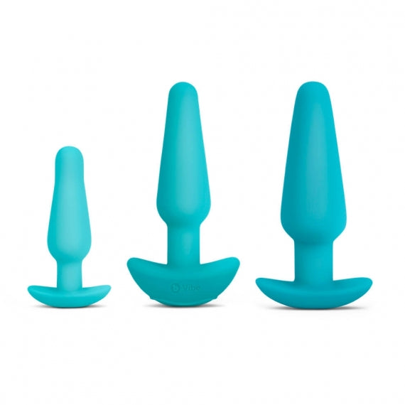 b-Vibe Anal Training &amp; Education Set 7pc - Teal