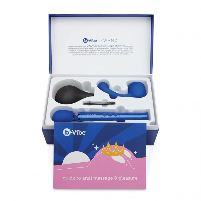 b-Vibe + Le Wand Anal Massage &amp; Education Set 10pc