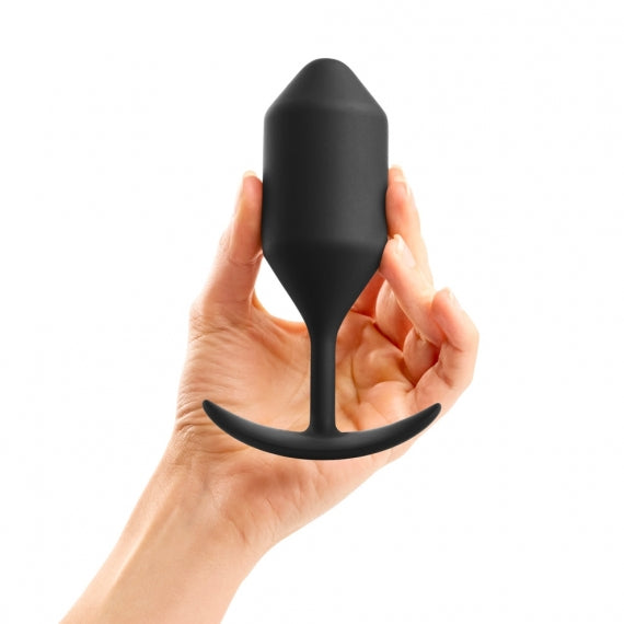 b-Vibe Snug Plug 4 Weighted Silicone Butt Plug