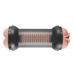 Lovetoy Products Training Master Double Side Stroker - Pussy & Anus