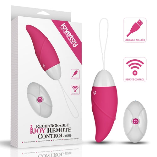 Lovetoy Products IJOY Wireless Remote Control Rechargeable Egg - Pink