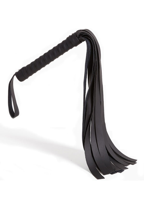 Sportsheets Sex &amp; Mischief Faux Leather Flogger - Black