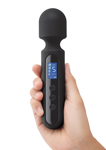 Bodywand Digi S Wireless Personal Wand Massager with Digital Display - Black