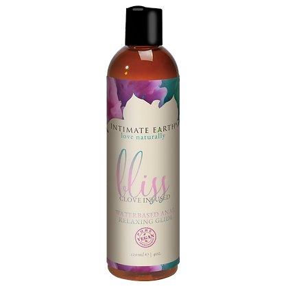 Intimate Earth Bliss Clove Infused Water Based Anal Relaxing Glide 120ml