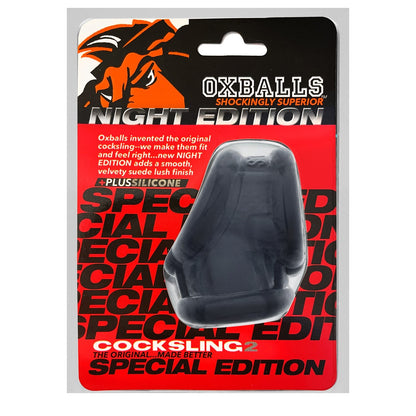 Oxballs The Original Ox Cocksling 2 Special Edition - Night Black