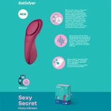 Satisfyer Sexy Secret Rechargeable Panty Vibrator with App Control