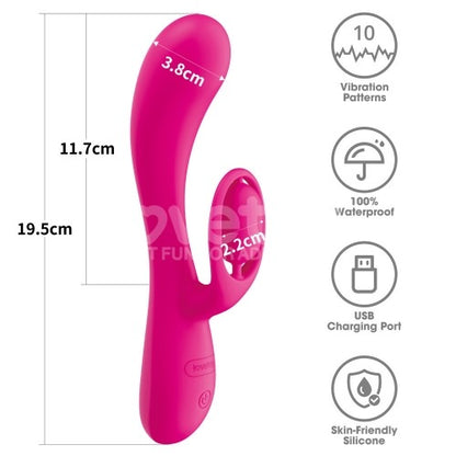 Lovetoy Orbit L'Allure Rechargeable Rabbit Vibrator