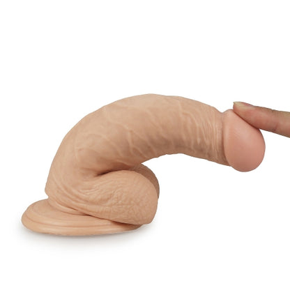 Lovetoy Real Extreme 7'' Realistic Dildo with Suction Cup Base