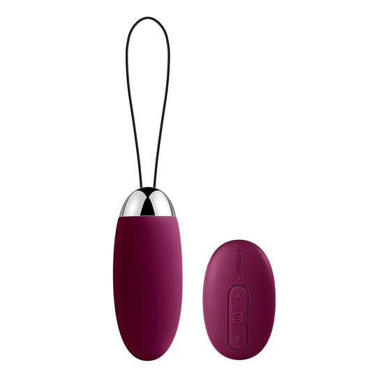 Svakom Elva Rechargeable Remote Control Vibrating Bullet - Violet