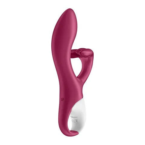 Satisfyer Rechargeable Embrace Me Rabbit Vibrator - Berry