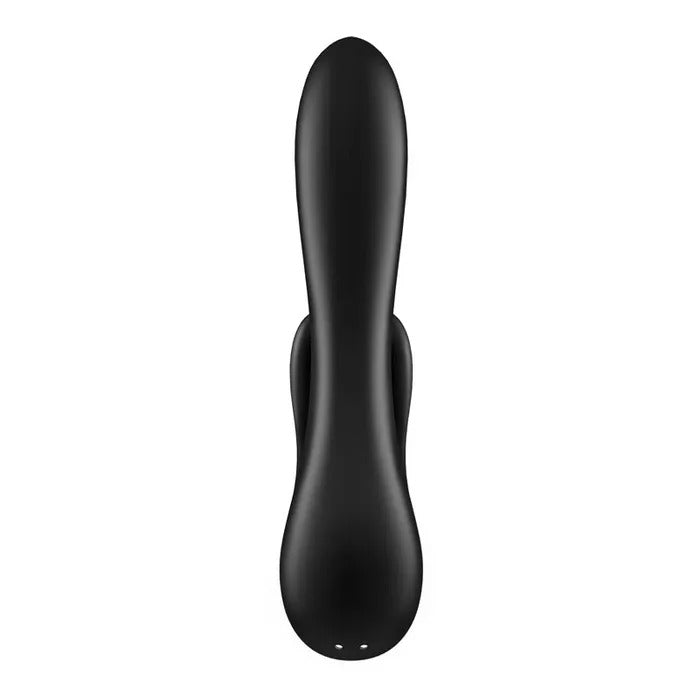 Satisfyer Rechargeable Double Flex Rabbit Vibrator with App Control - Black