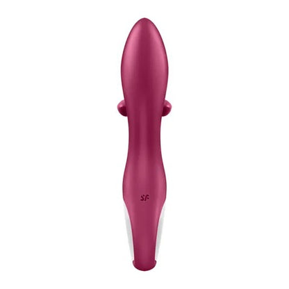 Satisfyer Rechargeable Embrace Me Rabbit Vibrator - Berry