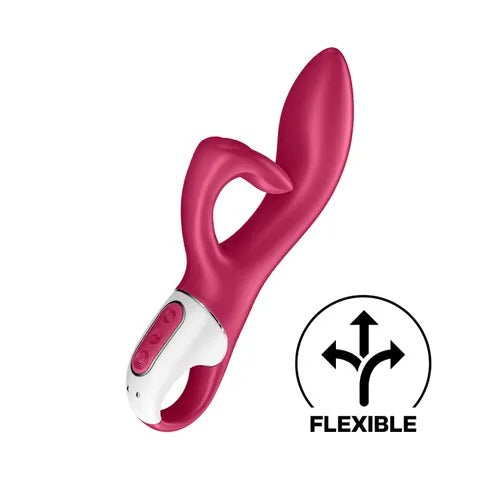 Satisfyer Rechargeable Embrace Me Rabbit Vibrator - Berry