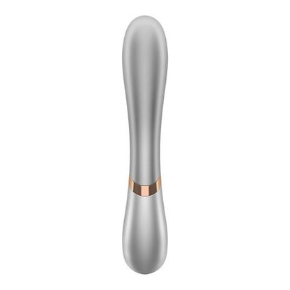 Satisfyer Hot Lover Rechargeable Rabbit Vibrator with App Control - Silver