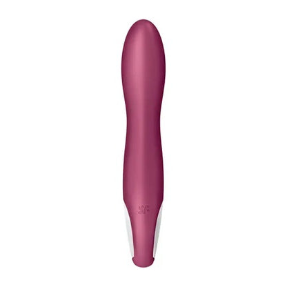 Satisfyer Big Heat Rechargeable Heated Vibrator with App Control - Berry