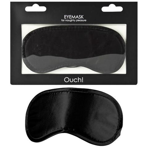 Shots Toys Ouch! Eyemask For Naughty Pleasure - Black