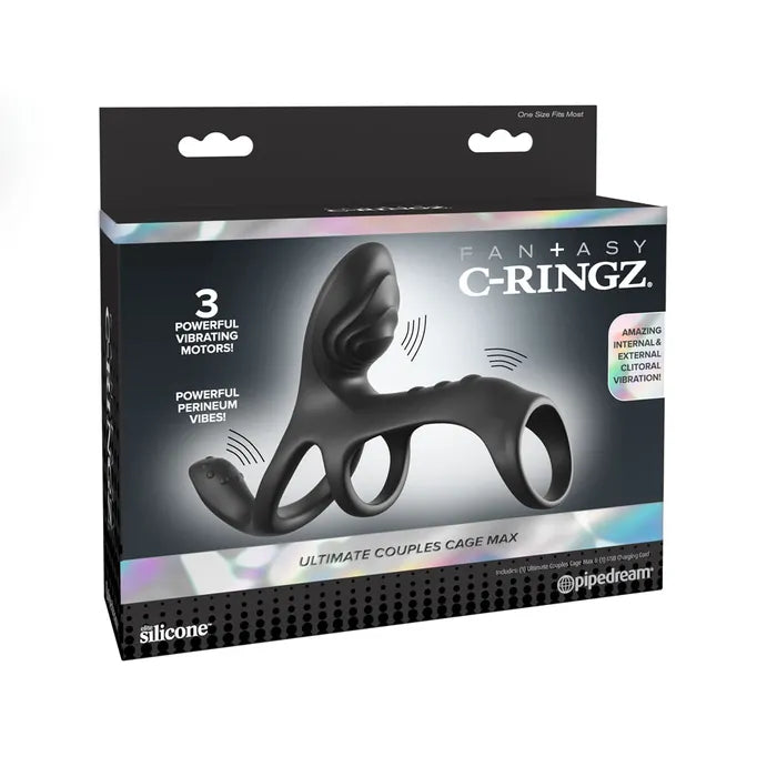 Fantasy C-Ringz Rechargeable Ultimate Couples Cage Max