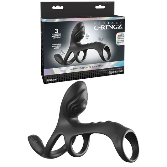 Fantasy C-Ringz Rechargeable Ultimate Couples Cage Max