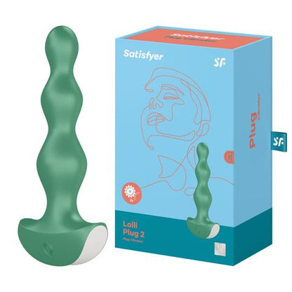 Satisfyer Lolli Plug 2 Anal Plug Vibrator - Green