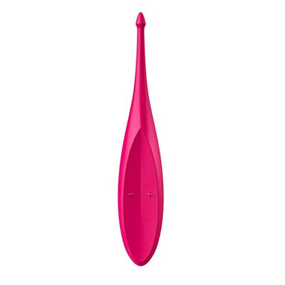 Satisfyer Twirling Fun Rechargeable Tip Vibrator - Magenta